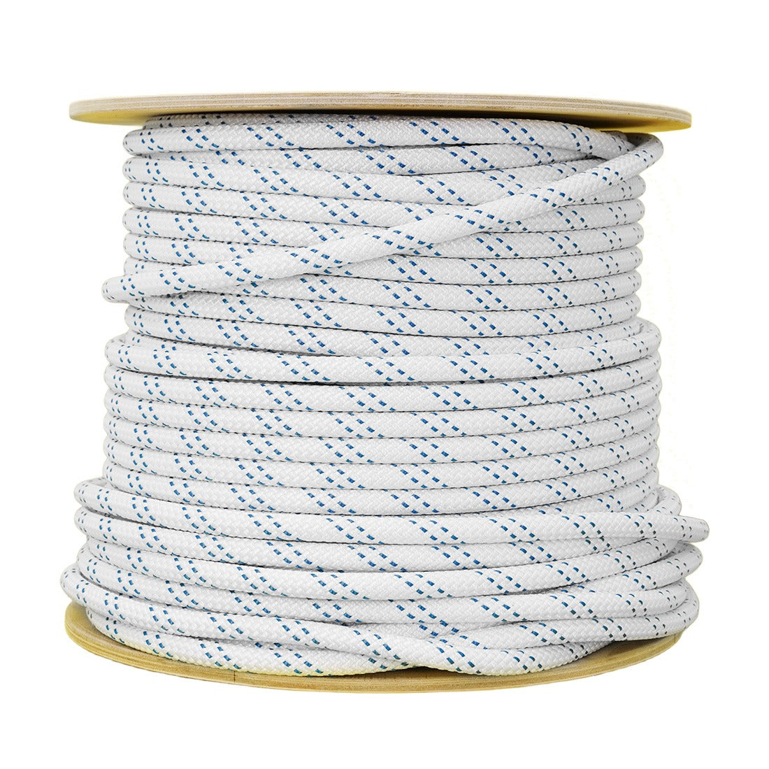 New England Rope KM III White Blue 1_2 Inch 400 Foot - Main View