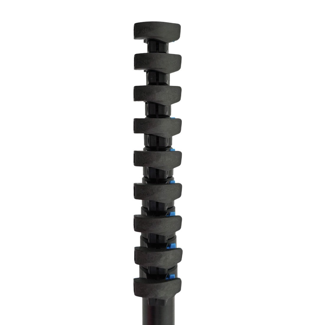 PWP High Mod Carbon Fiber Water Fed Pole  - 47 Foot Clamp View