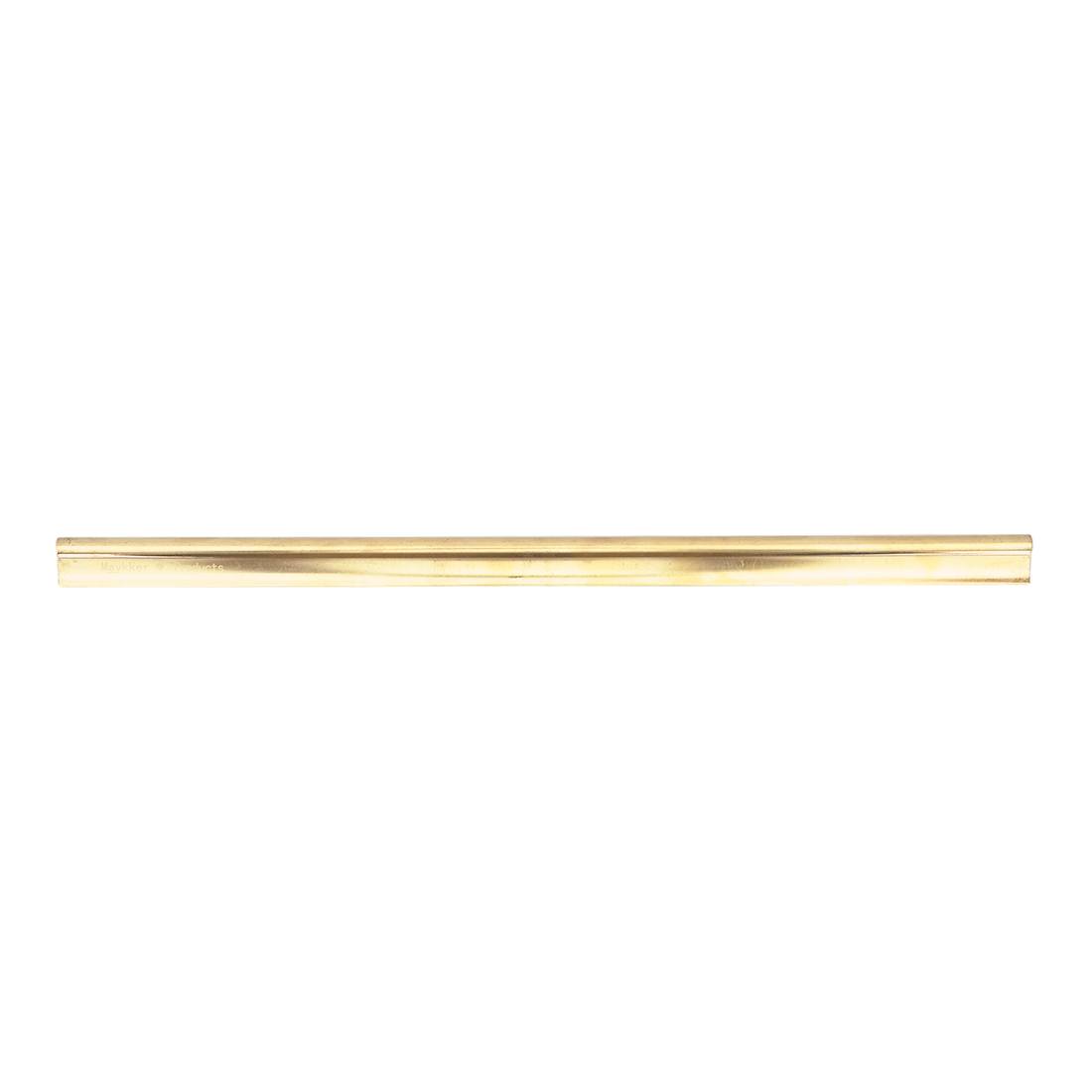 Maykker Brass Squeegee Channel 14 Inch View