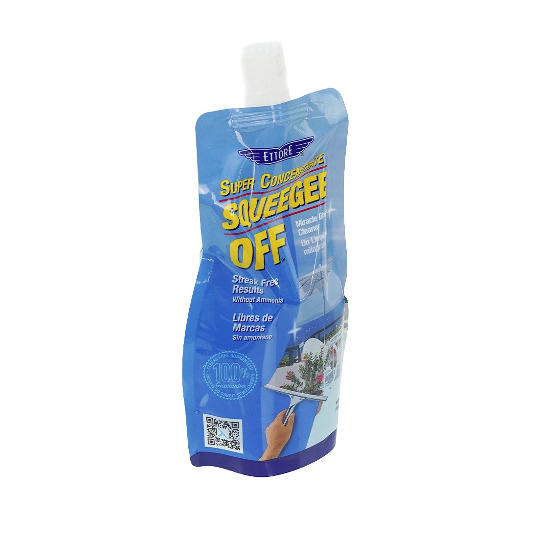 Ettore Squeegee-Off Soap Angle View