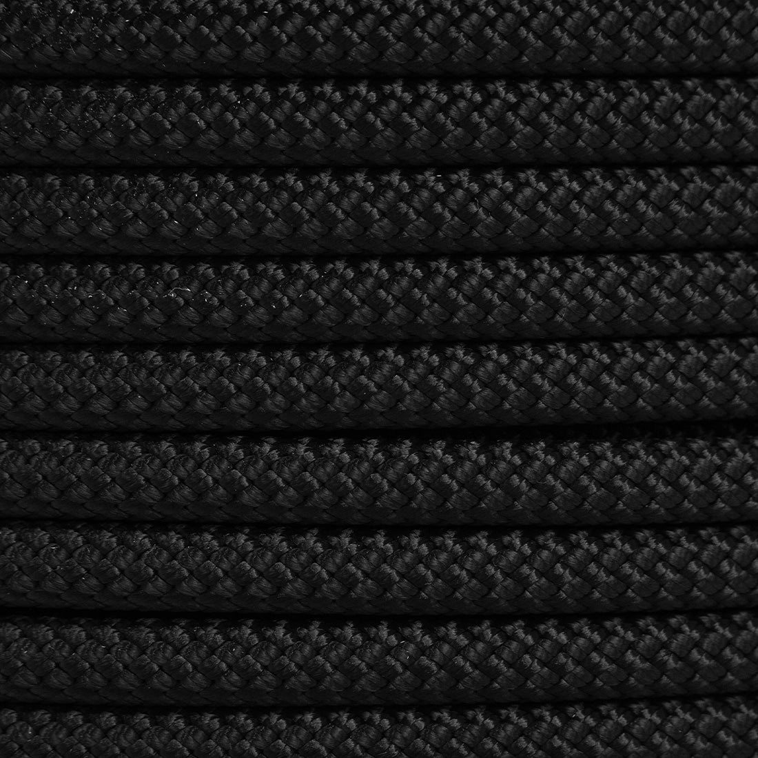 New England Rope KM III 7/16 Inch - Black - Close Up View 