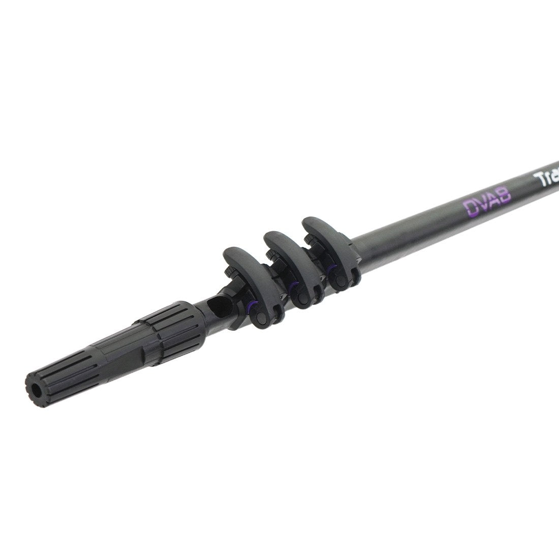 OVA8 Trad Pole 12 Foot Black Tip Angle View