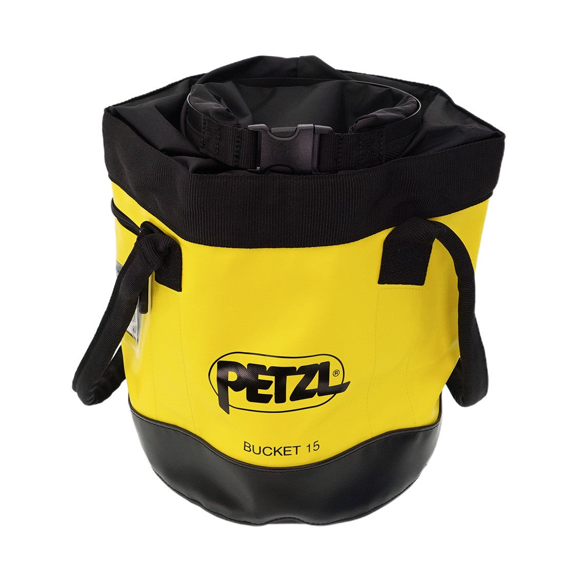 Petzl Bucket Yellow 15 L Top Angle View