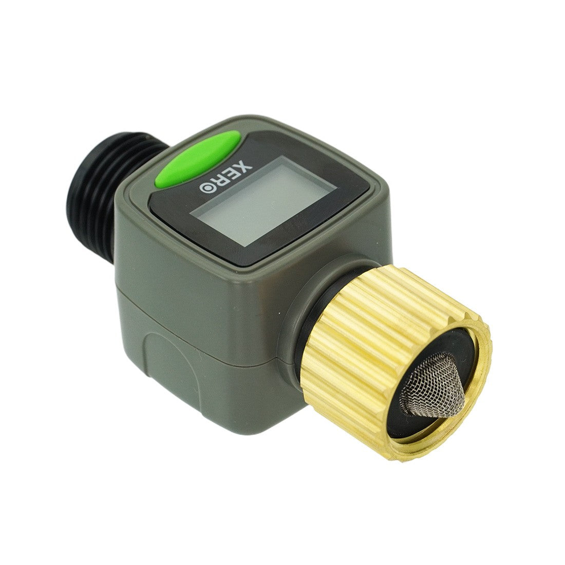 XERO Premium Digital Flow Meter Tip Angle View