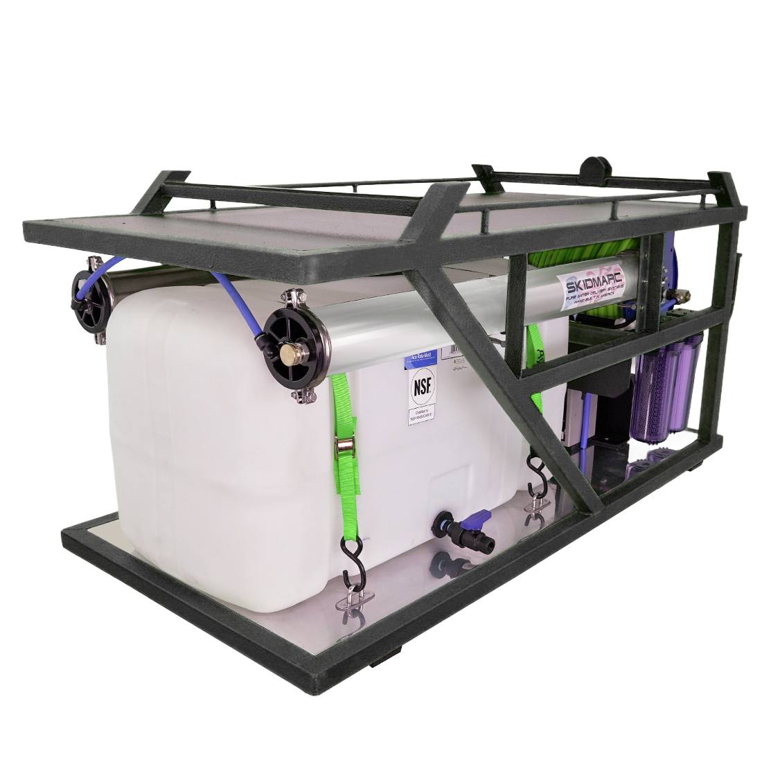 SqueegeeLife Pure Water Machine - The Skid Marc Back Angle View