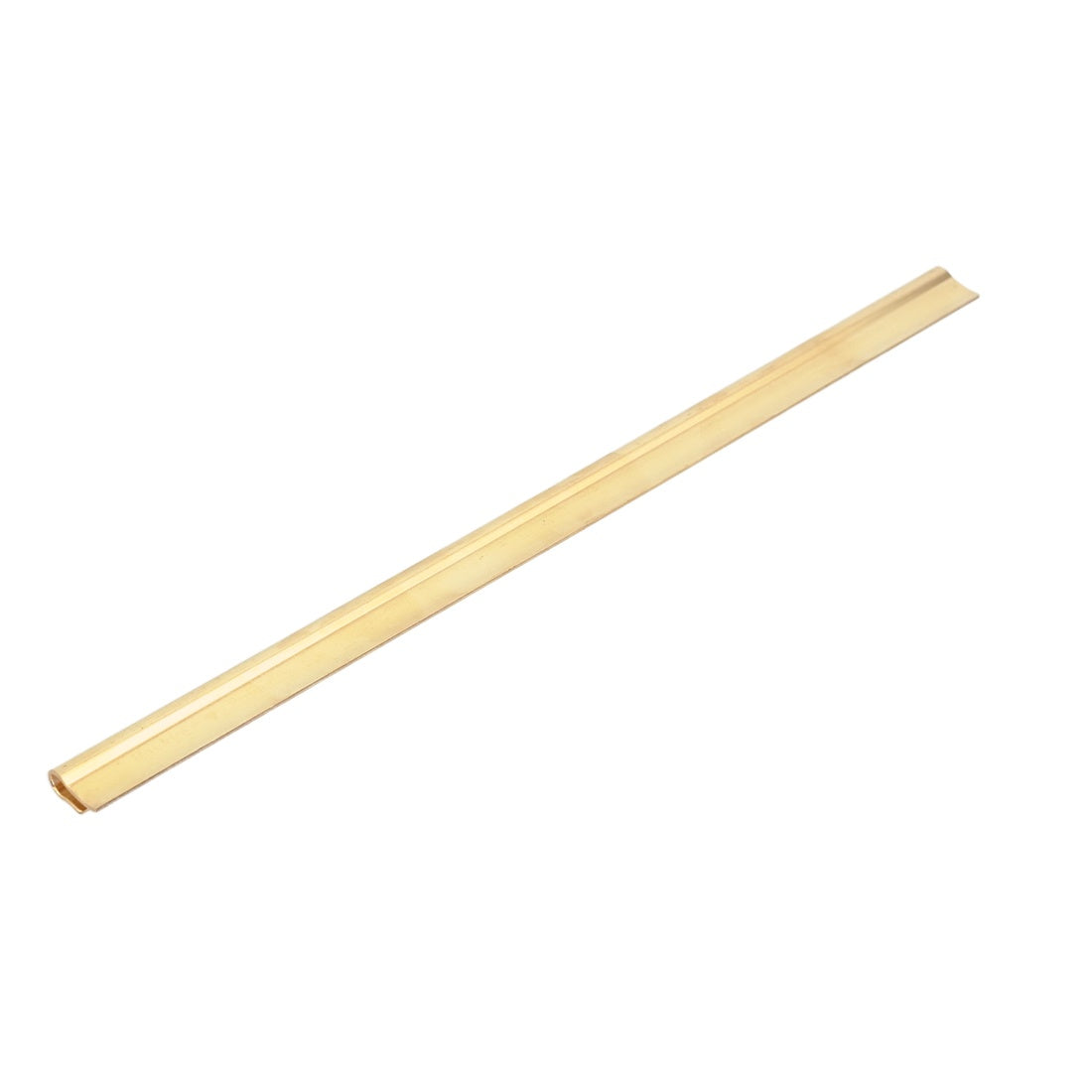 Maykker Brass Squeegee Channel Back Angle View