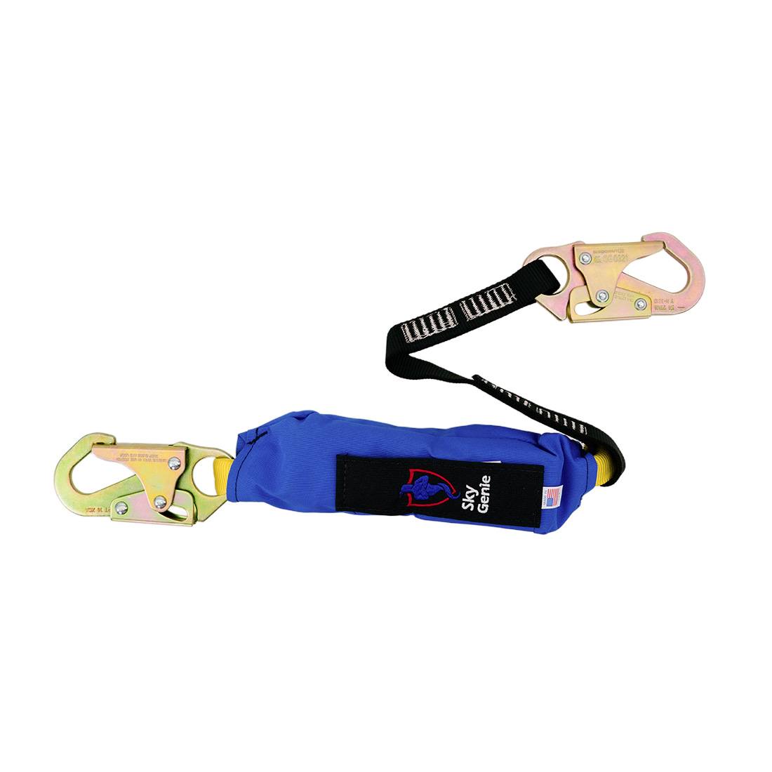 Sky Genie Shock Absorbing Lanyard Flat View