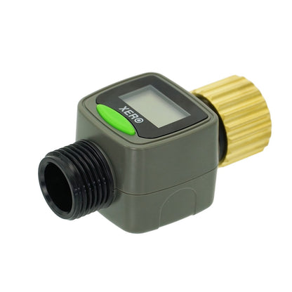 XERO Premium Digital Flow Meter Bottom Angle View