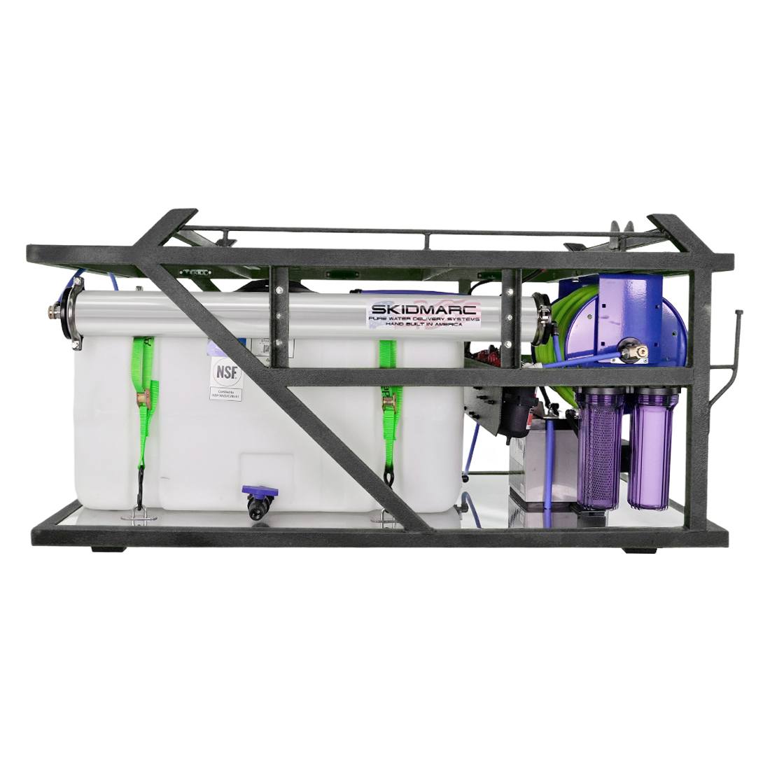 SqueegeeLife Pure Water Machine - The Skid Marc Back Side View