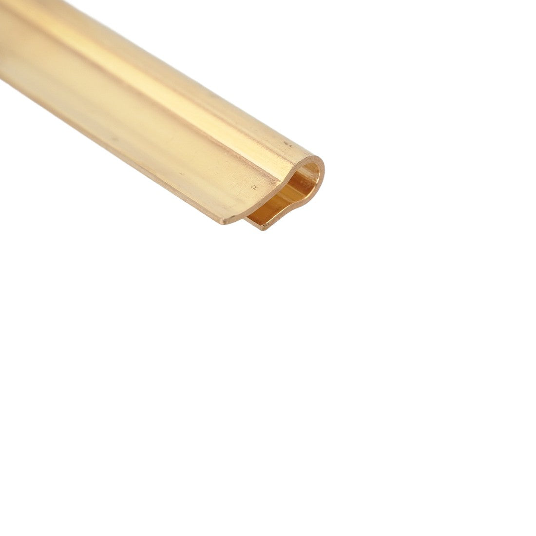 Maykker Brass Squeegee Channel Corner View