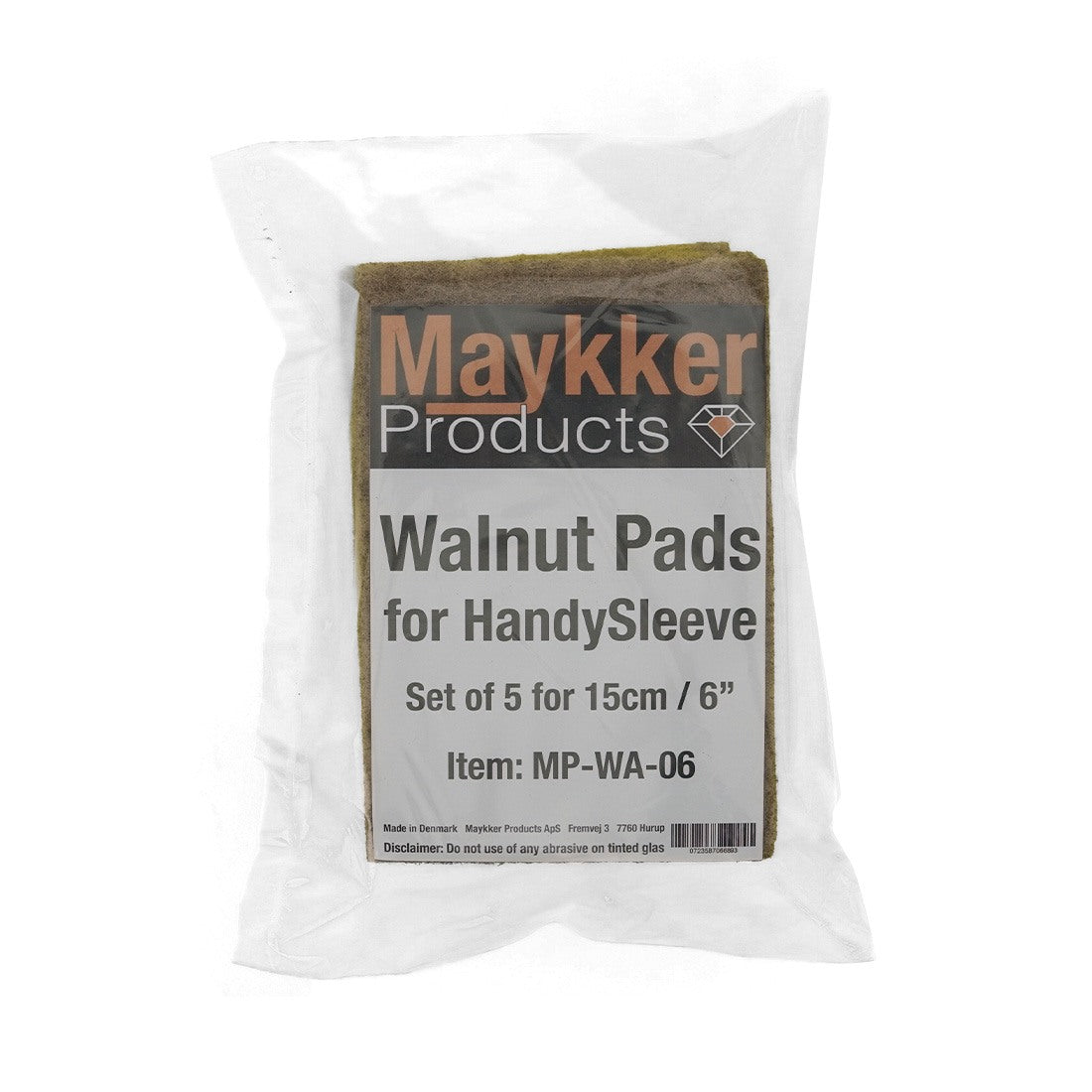 Maykker Walnut Sleeve - 5 Pack Bag View