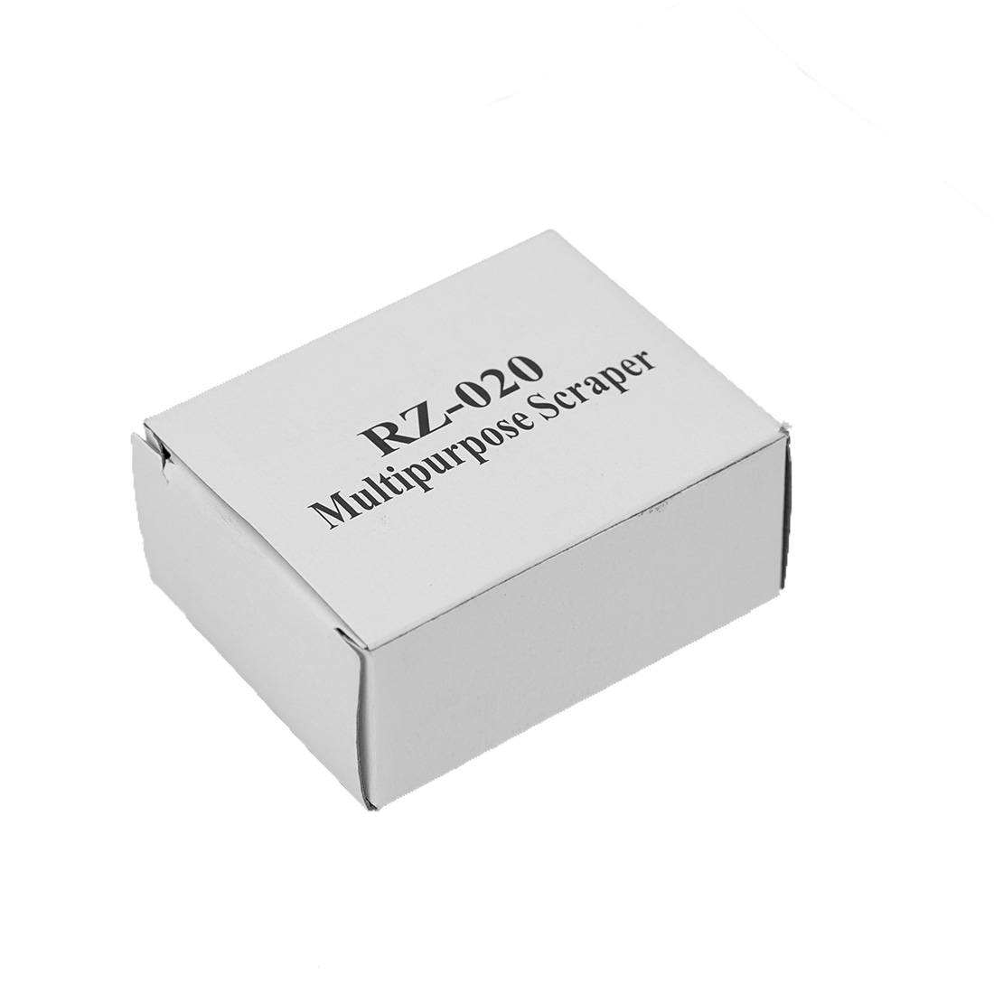 NICE Plastic Scraper Blade - 12 Pack Box Angle View