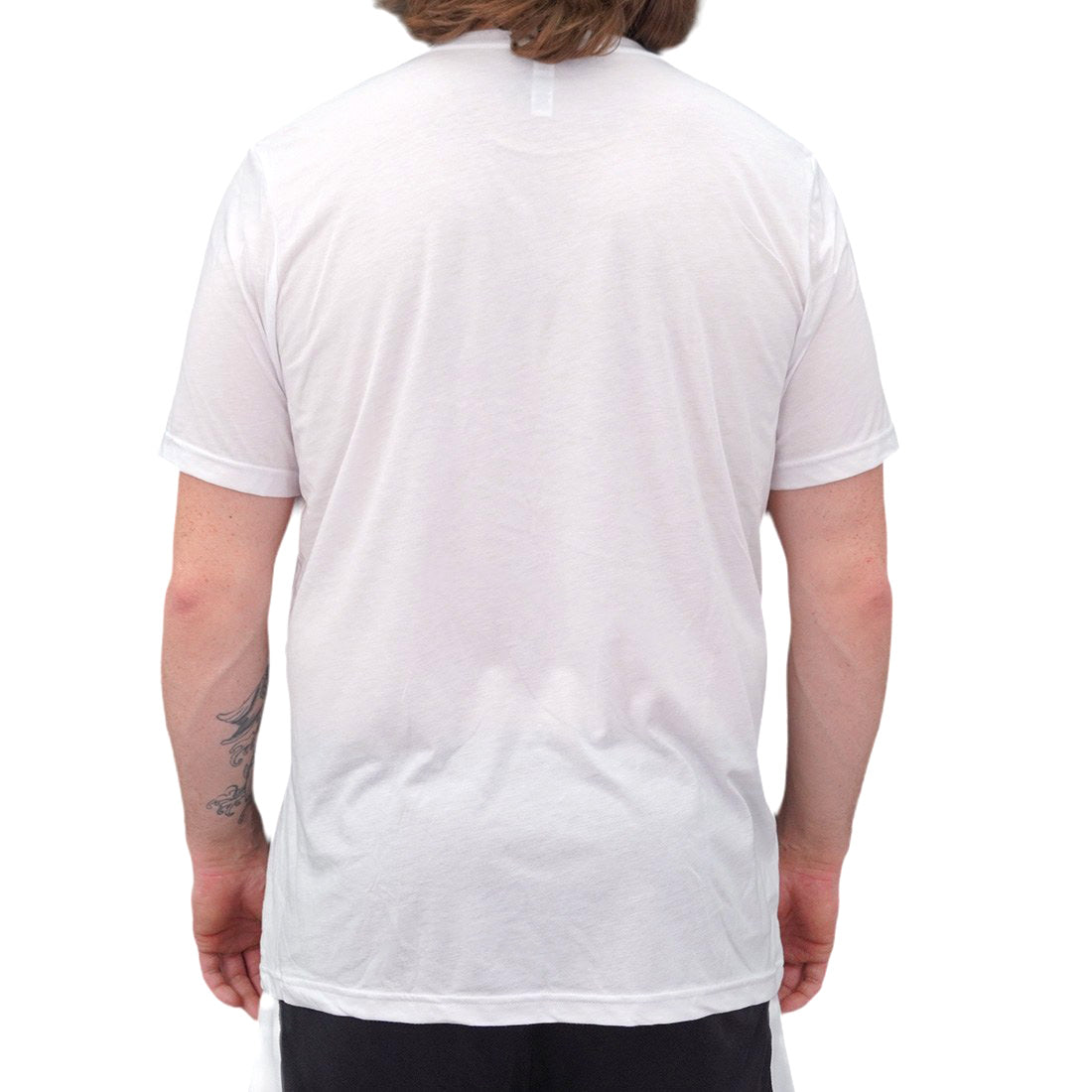 WCR Glow In The Dark T-Shirt White  Model Back View