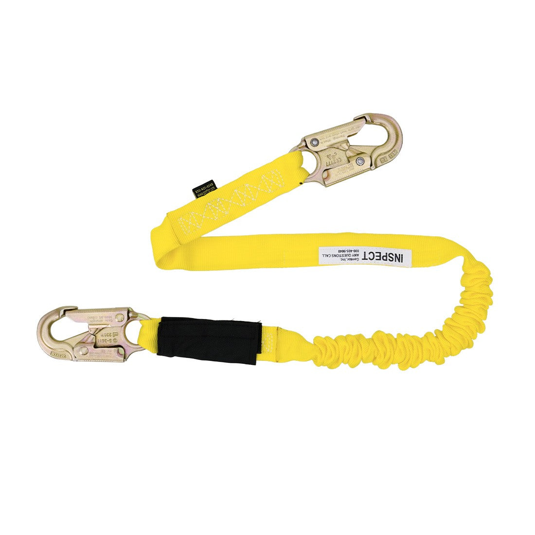 Gemtor Decelerator Lanyard - Single Leg 4 Foot Full View