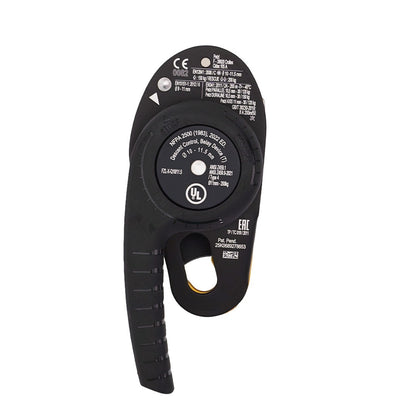 Petzl RIG Descender Yellow Back View