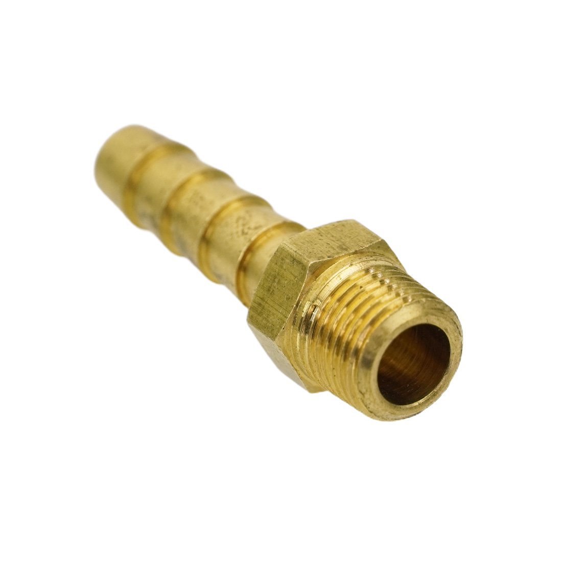 Tucker Hose Insert and Male Thread - 1/8 Inch Bottom Angle View