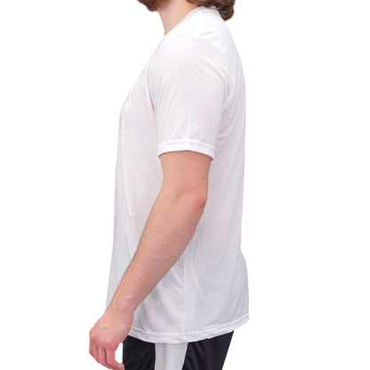 WCR Glow In The Dark T-Shirt White Model Side View