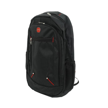 World Solar Dual Power Solar Brush Backpack View