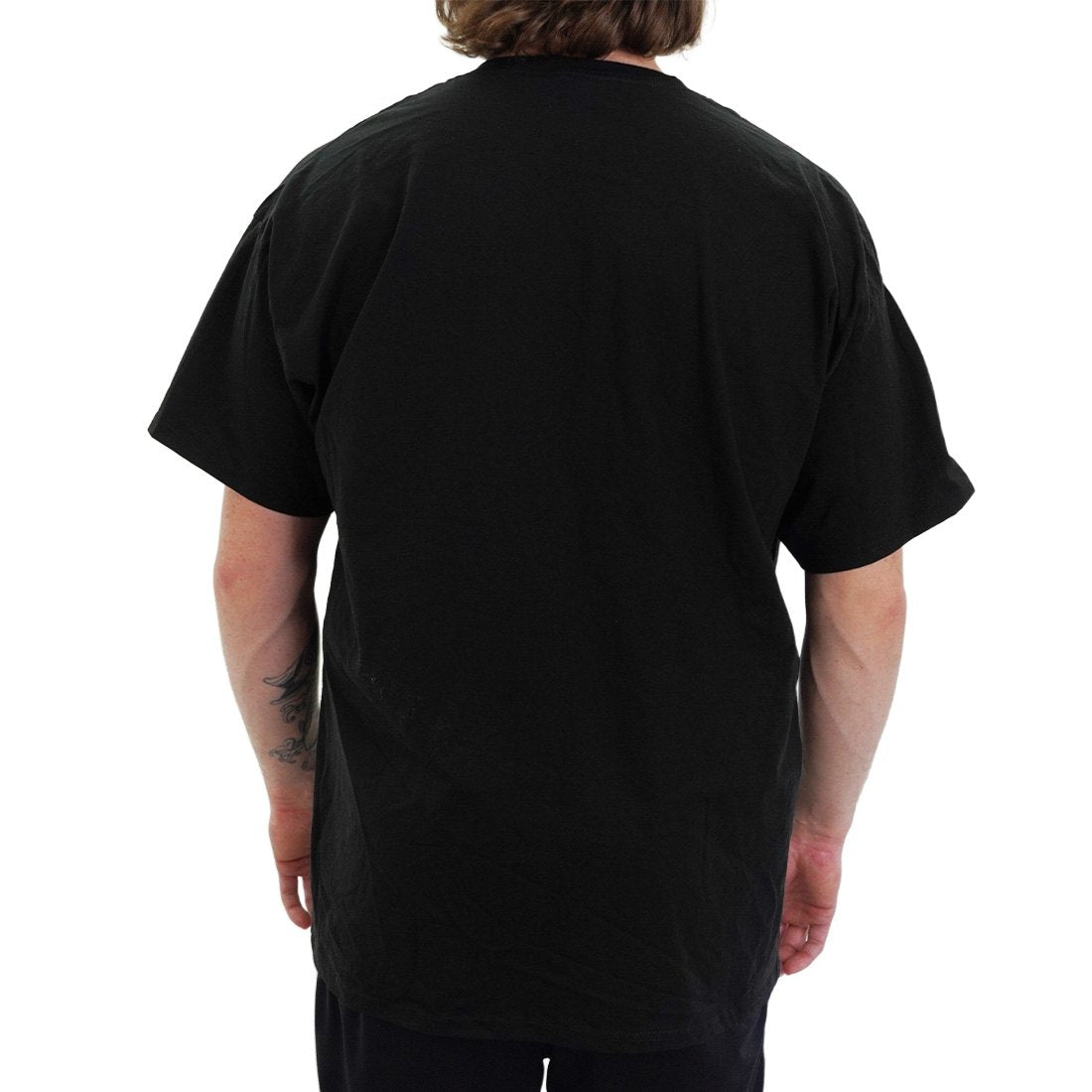 WCR Black/Green Tee Model Back View