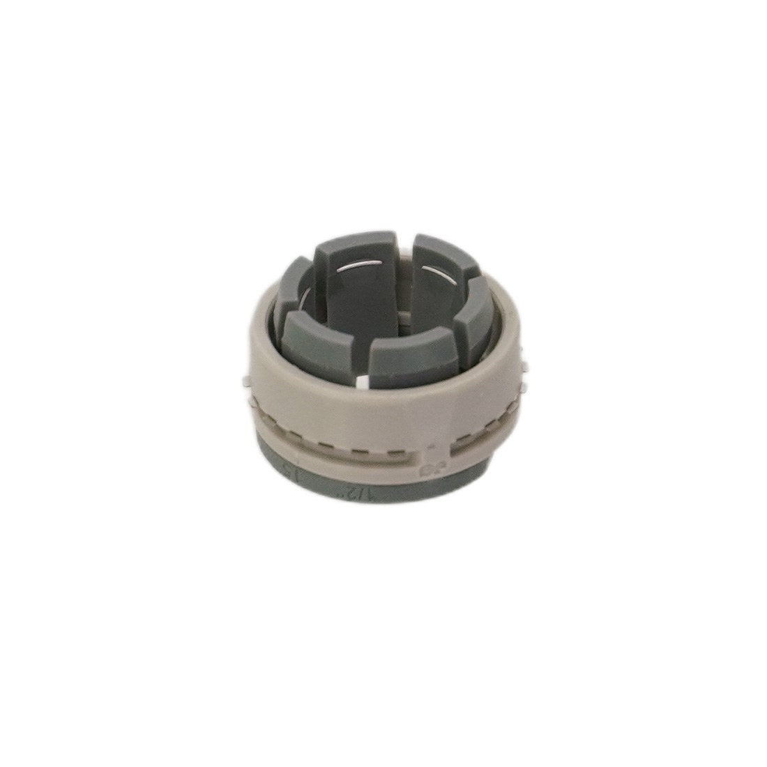 RHG Collet, O-Ring, and Cartridge - Gray Part Side View