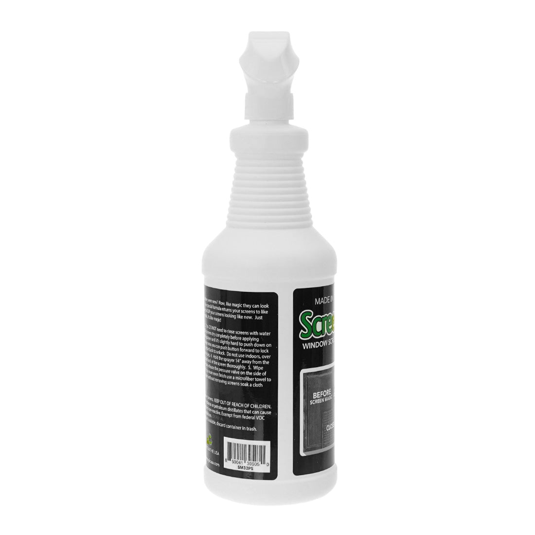 Screen Magic Cleaner Spray Back View