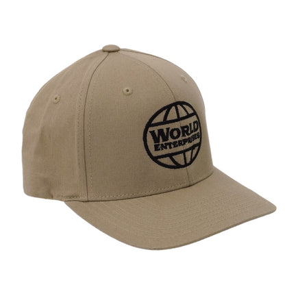 World Enterprises Hat Khaki Left Angle View