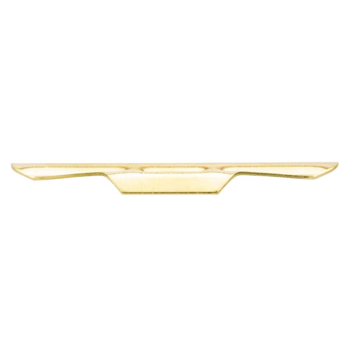 Ettore Brass Back Plate Flat View