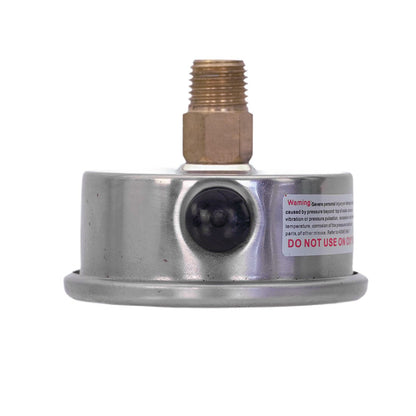 NICE Liquid Pressure Gauge Side Bottom View