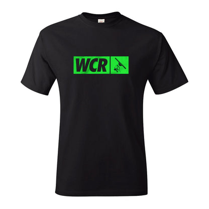 WCR Black/Green Tee Main View