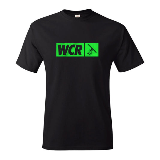 WCR Black/Green Tee Main View