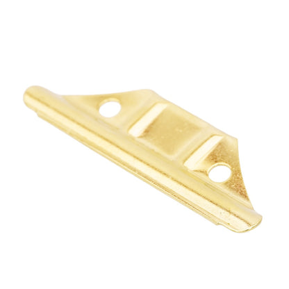 Ettore Brass Back Plate Angle View