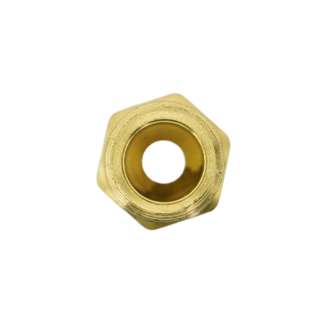 Tucker Hose Insert and Male Thread - 1/4 Inch Top View