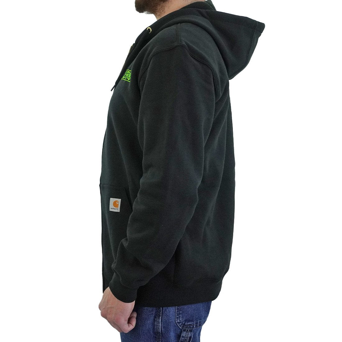 XERO Degree Carhartt Zip-Up Side View