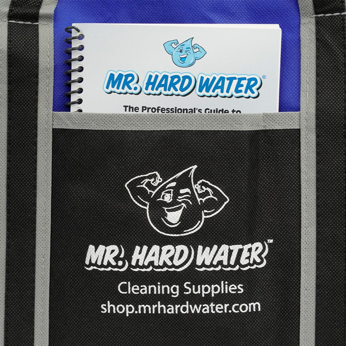 JFlint Mr. Hard Water Deluxe Shower Door and Window Kit Guide View