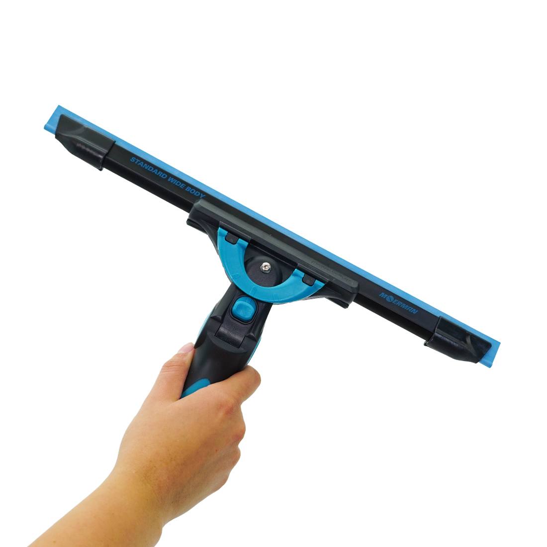 Moerman Wide Body Standard Squeegee Complete Hand View