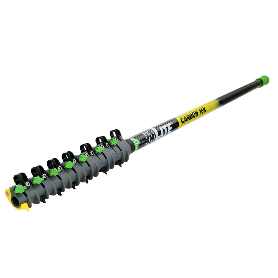 Unger nLITE Carbon 16K Telescopic Pole Top Angle View