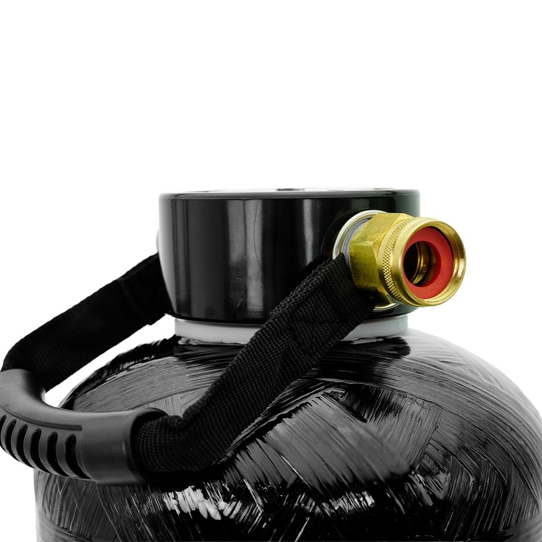 XERO DI Tank Package Black Tank Cap View