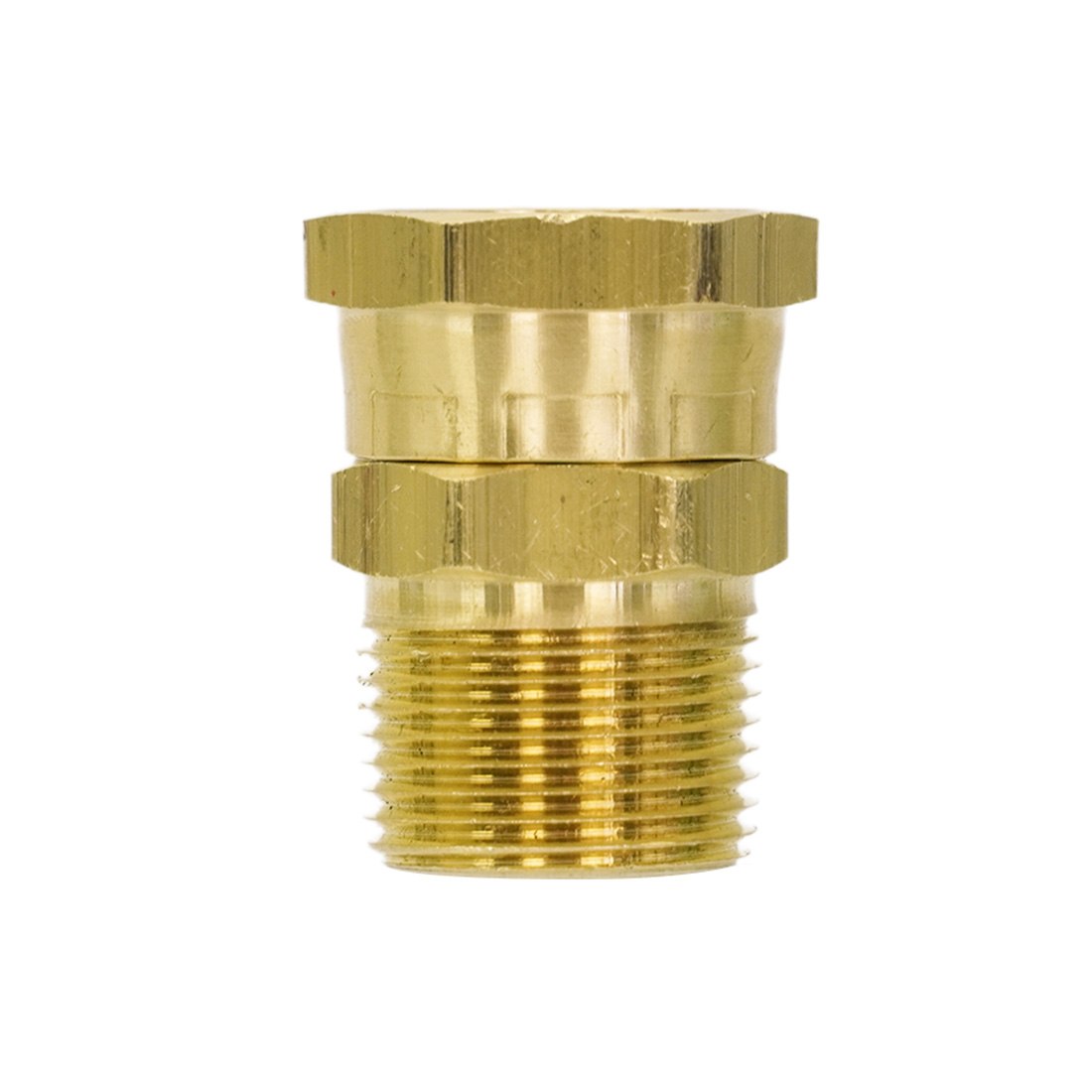 XERO Pure Garden Hose to Female Swivel Adapter - 3/4 Inch - Side View