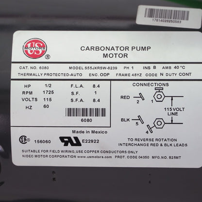 XERO 110V Booster Pump Info View