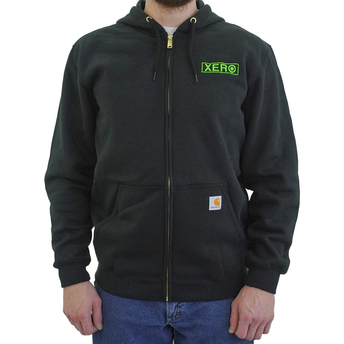 XERO Degree Carhartt Zip-Up Zipped View
