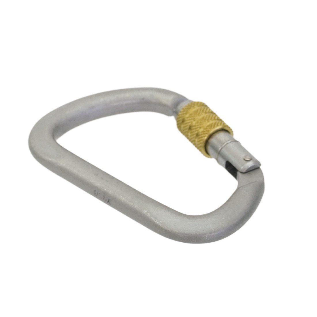 Kong X-Large Carbon Screw Sleeve Carabiner Flat Angle View