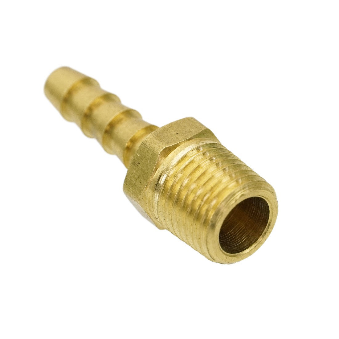 Tucker Hose Insert and Male Thread - 1/4 Inch Bottom Angle View
