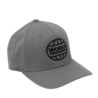 World Enterprises Hat Gray Left Angle View