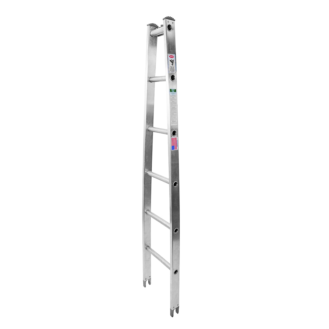 Metallic Ladder Top Vee Groove - 6 Foot Right Angle View