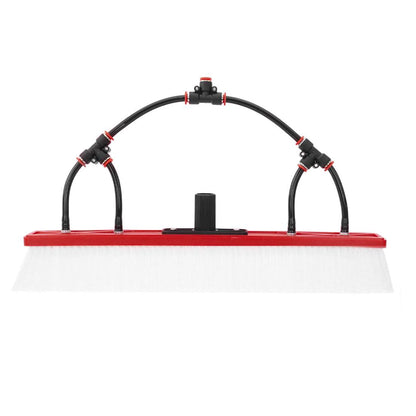 Tucker Double Trim with Four Fan Jets - 18 Inch Back View