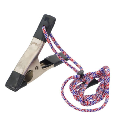 Black Market Screen Clamp Red White and Blue View
