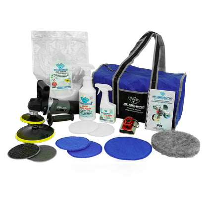 JFlint Mr. Hard Water Deluxe Shower Door and Window Kit Main View