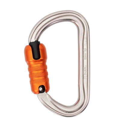 Petzl Bm'D Carabiner Gray Back View