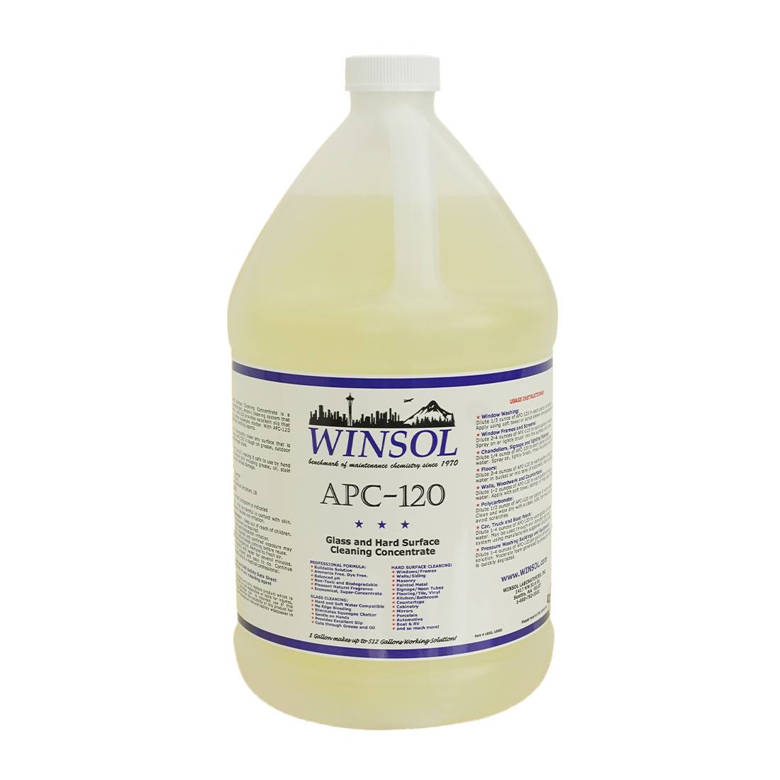 Winsol APC-120 Window Cleaning Concentrate Main View