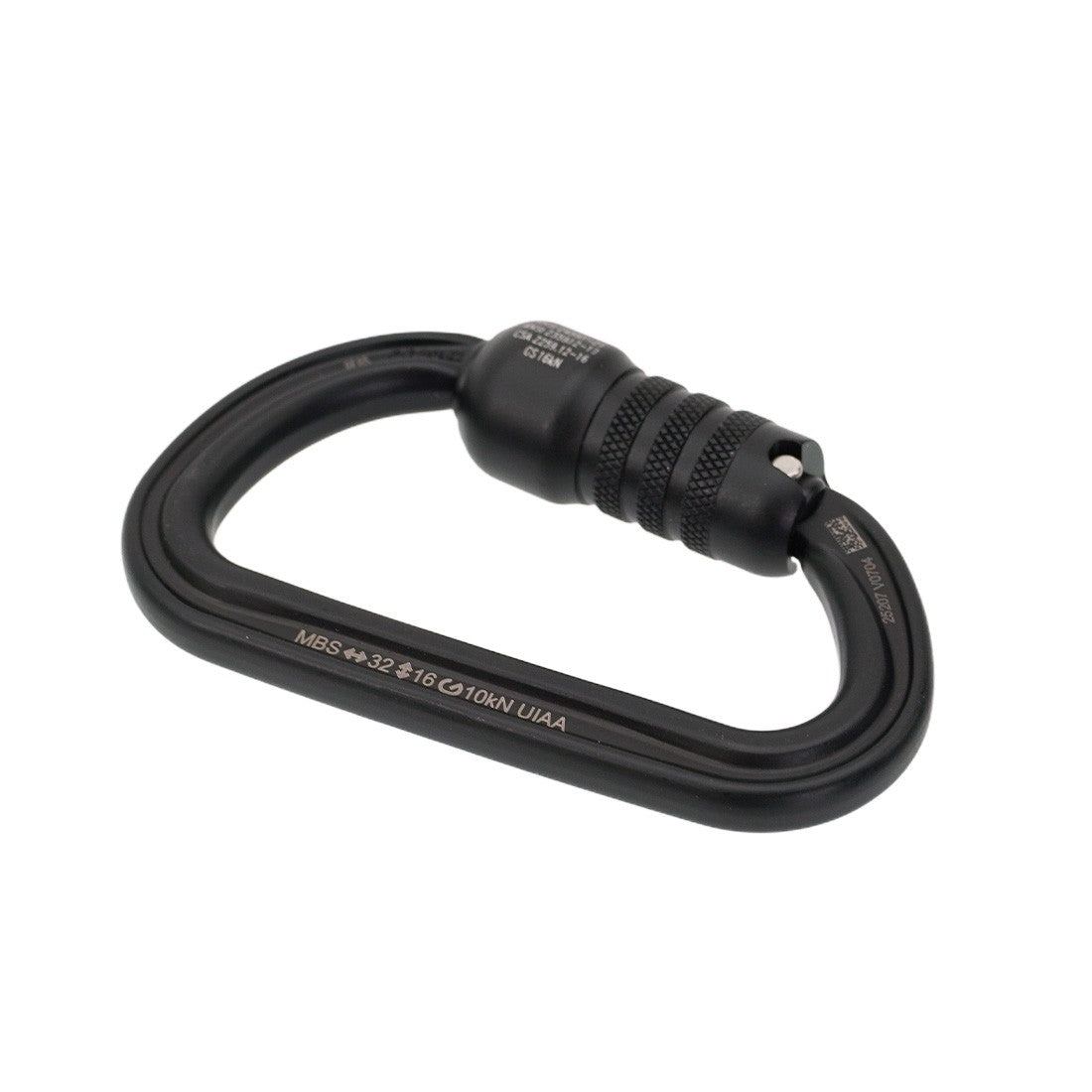 Petzl Bm'D Carabiner Black Left Angle View